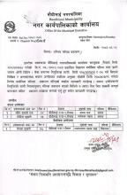 नगर प्रहरी जवान (श्रेणी बिहिन) पदको अन्तिम नतिजा प्रकाशन सम्बन्धमा ।